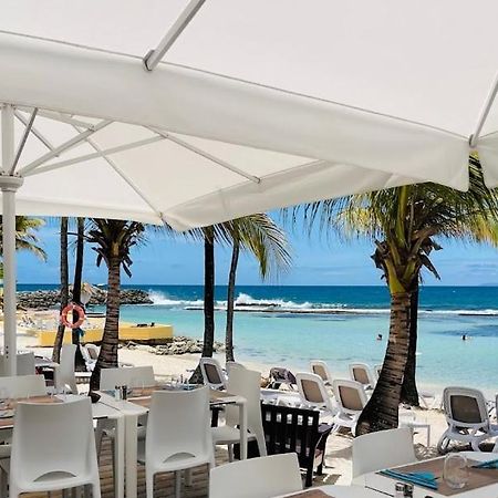 Vue Mer & Acces Direct A La Plage Avec Magnifique Piscine Surveillee Par Un Maitre Nageur Saint-Francois  Exteriér fotografie