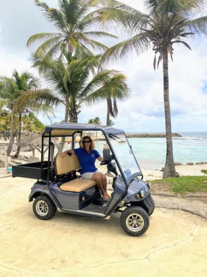 Vue Mer & Acces Direct A La Plage Avec Magnifique Piscine Surveillee Par Un Maitre Nageur Saint-Francois  Exteriér fotografie